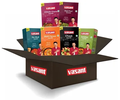 Vasant Blended Masala Combo (6 Ready Masalas, 50G each)