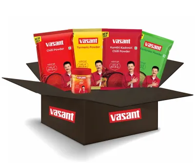 Vasant Flavour Fusion Combo (5 Packs with Strong Hing)
