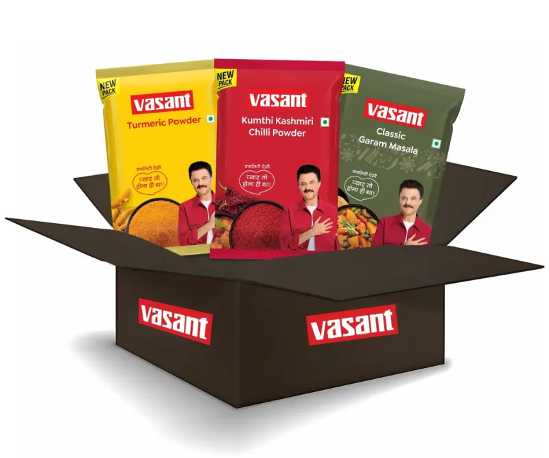 Vasant Flavour Master Combo (Kashmiri Chilli, Haldi, Garam Masala)