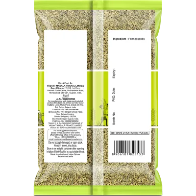 Vasant Green Fennel Seeds (Saunf, Green Variyali) image 2