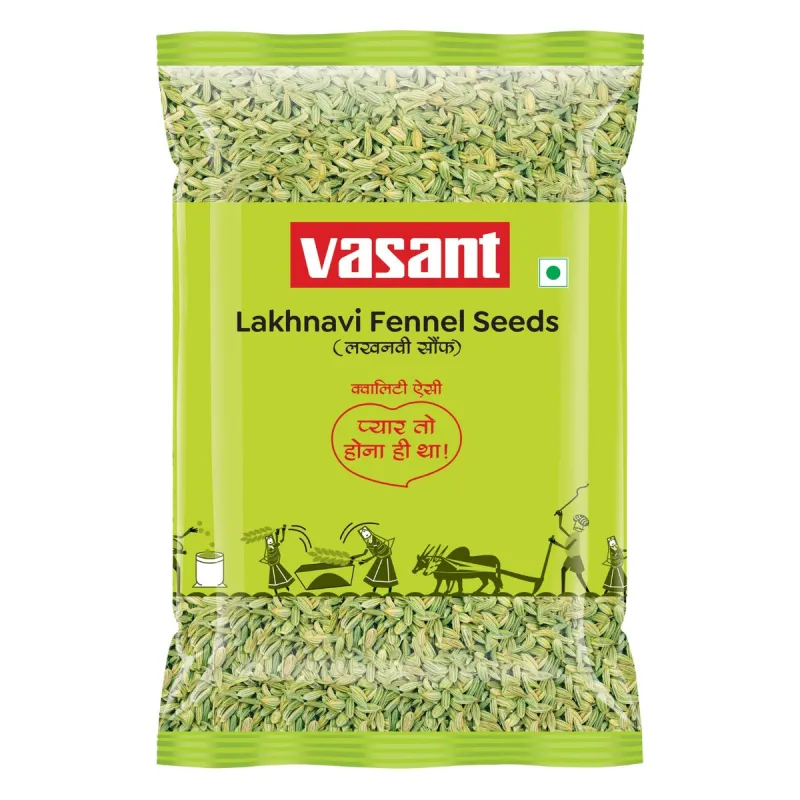 Vasant Lakhnavi Fennel Seeds (Lakhnavi Saunf)